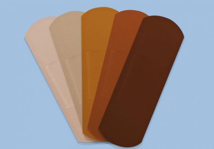 Lançado band-aid para todos os tons de pele