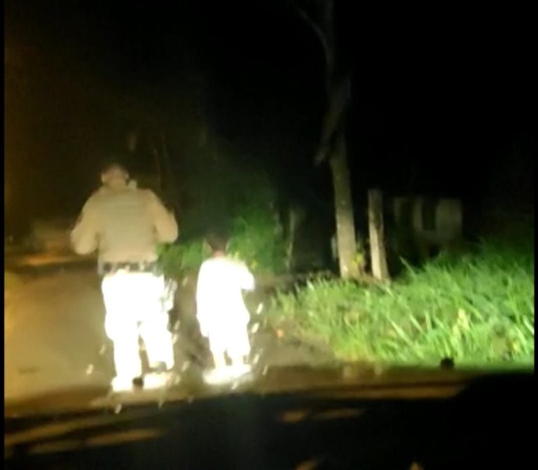 Mãe é presa após PM encontrar criança andando sozinha na rua em Guaramirim