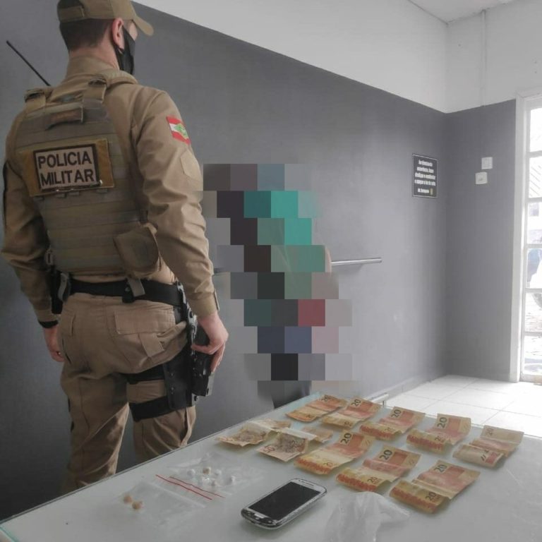 Homem é preso por tráfico de drogas em Guaramirim