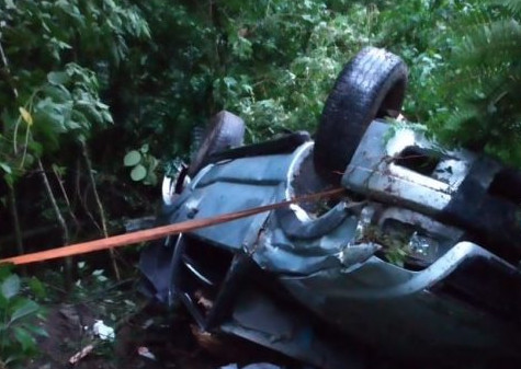 Idosa morre em grave acidente na BR-470, em SC