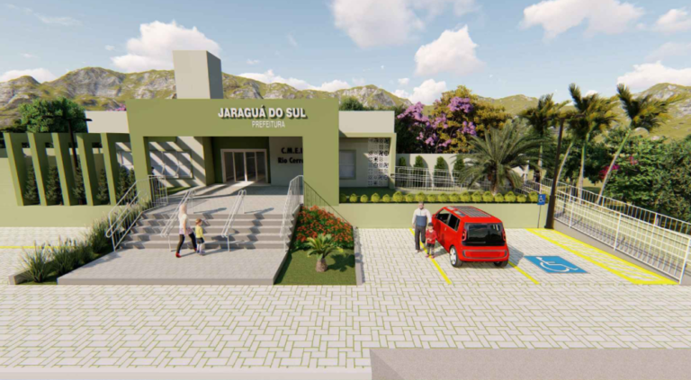 Prefeito Lunelli anuncia nova creche no Rio Cerro