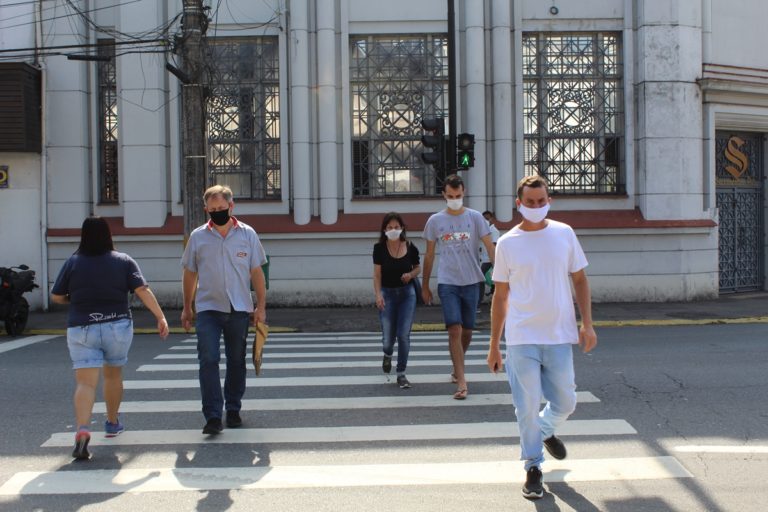 Média móvel de contágio da Covid-19 em Jaraguá do Sul é de 114