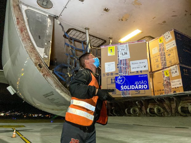SC recebe mais 257 mil doses da vacina contra a Covid-19