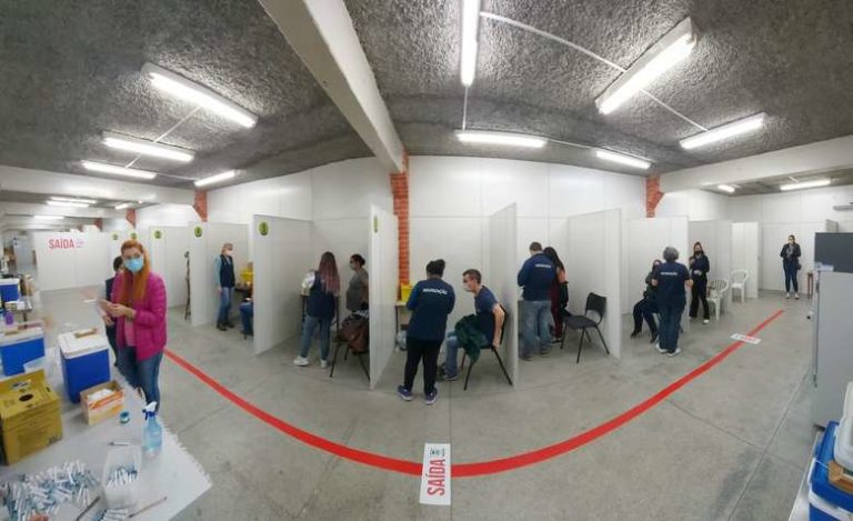 Central de Vacinas Covid de Jaraguá triplica a estrutura de atendimentos
