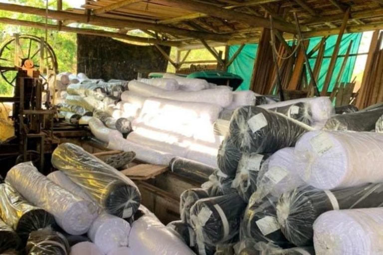 Carga de tecido avaliada em quase R$ 400 mil é encontrada em Barra Velha