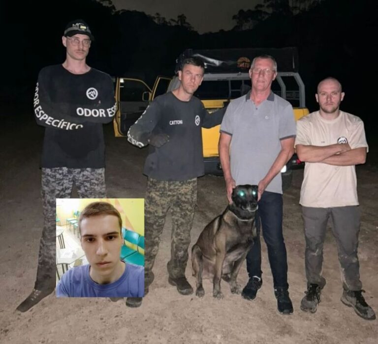 Equipe de voluntários de Jaraguá do Sul auxiliam nas buscas por jovem desaparecido em Gaspar