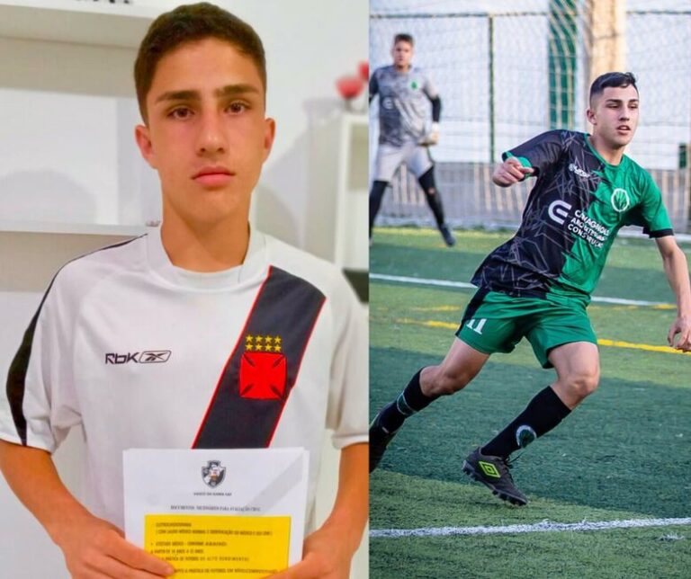 Adolescente de Jaraguá faz testes no Vasco da Gama do Rio de Janeiro