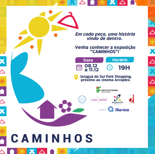 Alunos do curso de Moda do IFSC promovem exposição “Caminhos”, em Jaraguá