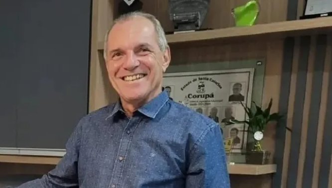 Ex-prefeito de Corupá, Luiz Carlos Tamanini, é solto