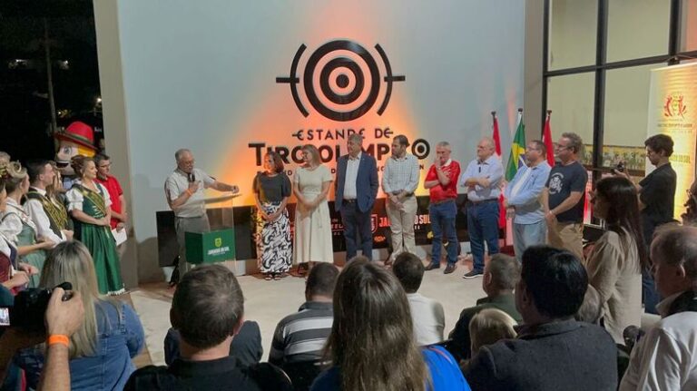 Inaugurado o Estande de Tiro Olímpico de Jaraguá