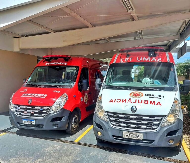Três acidentes de trânsito em Jaraguá do Sul resultam em feridos