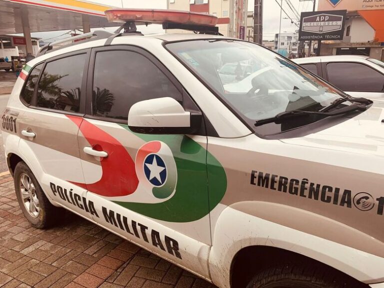 Furto e vias de fato em posto de combustível em Jaraguá