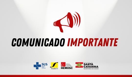 Saiba como fica os horários do HEMOSC no final do ano.