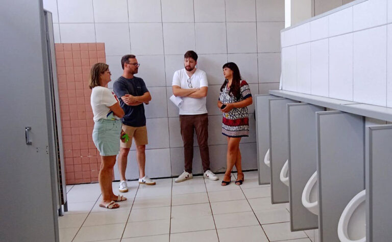 Arena Jaraguá passará por reforma nos banheiros após atos de vandalismo em 2023
