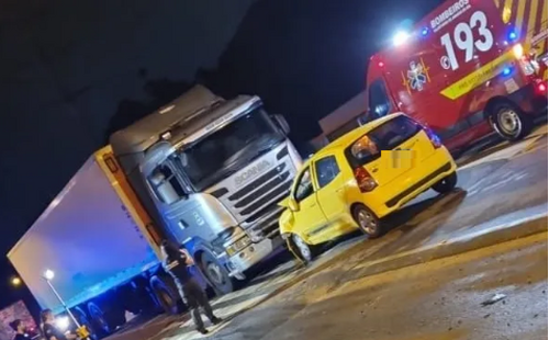Motorista de 35 anos morre em colisão frontal em Jaraguá do Sul
