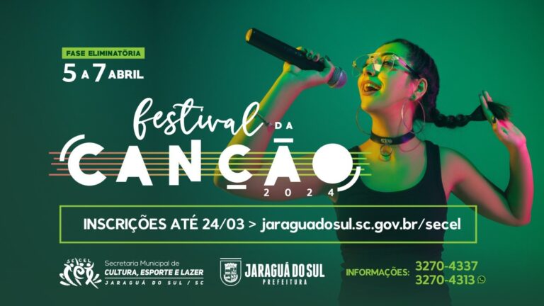 Inscrições abertas para o Festival da Canção 2024