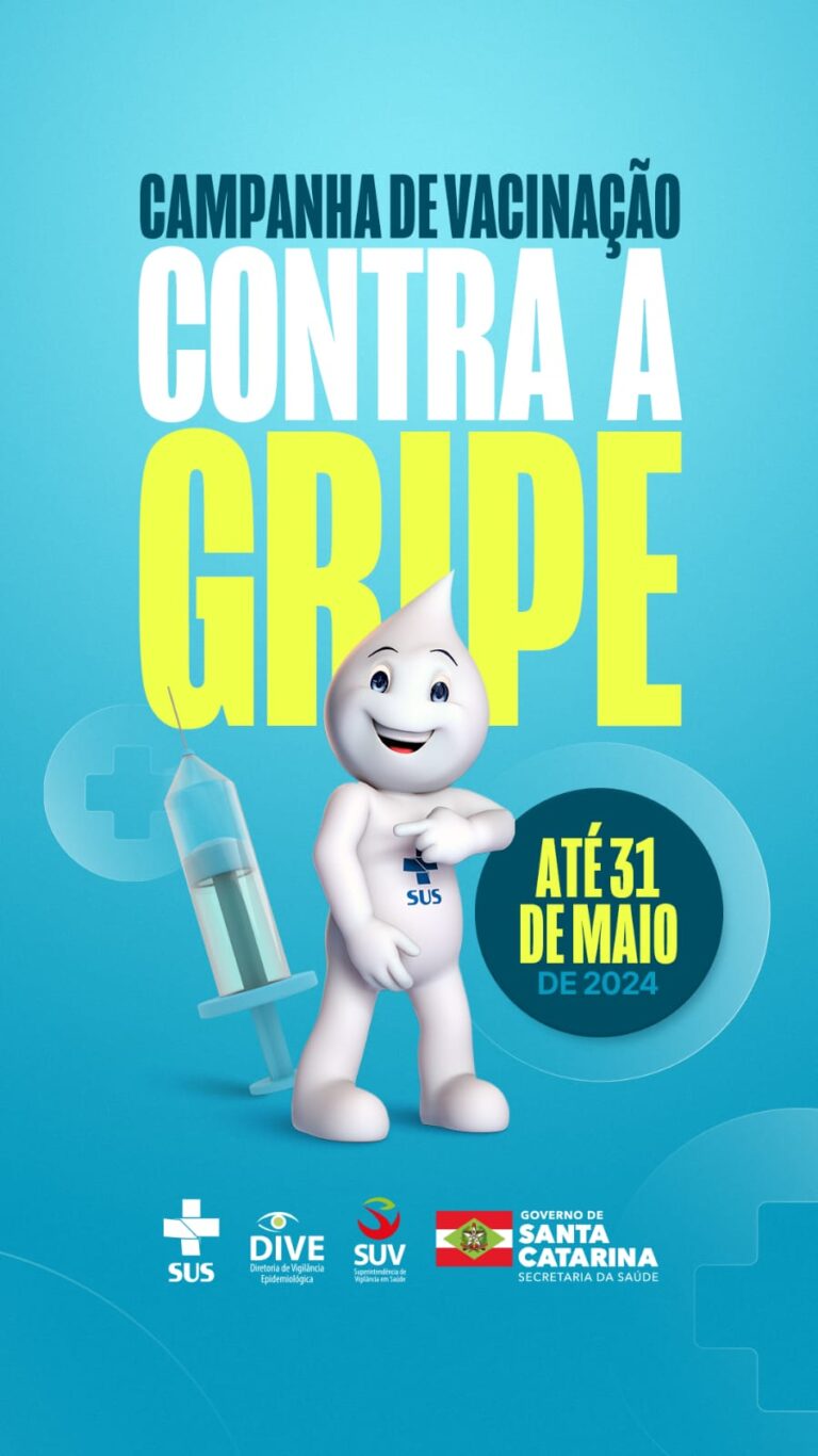 Jaraguá do Sul inicia vacinação contra a gripe na segunda-feira (25)