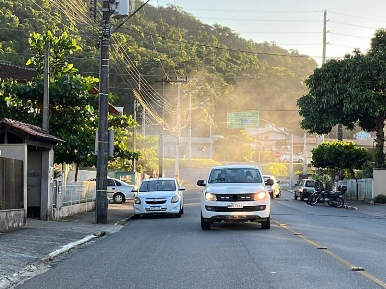Dive fará 2º ciclo de fumacê na Barra do Rio Cerro e Jaraguá 99
