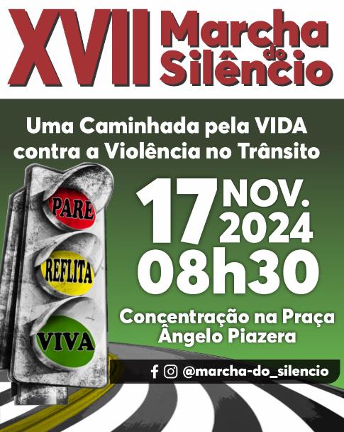 Marcha do Silêncio ocorre hoje, domingo (17)