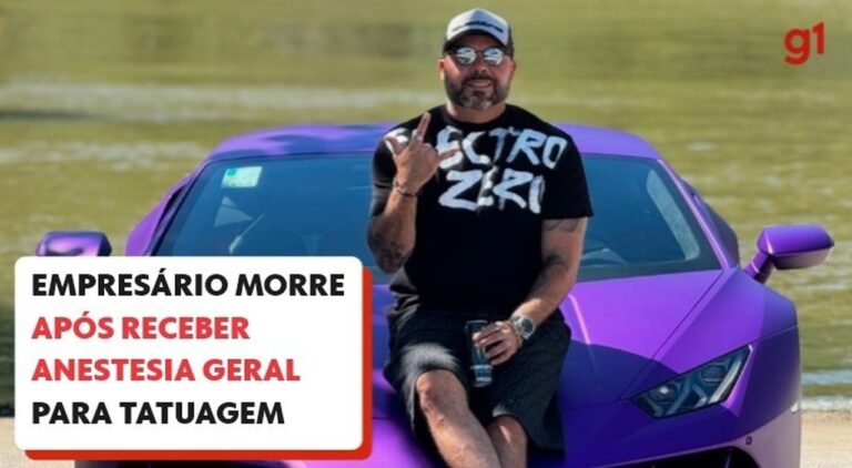 Após exumação, perícia vai confirmar causa da morte de influenciador que passou por anestesia geral para tatuagem | Santa Catarina