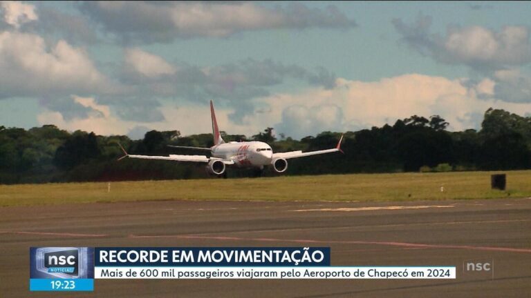 Aeroporto de Chapecó ganha novos voos para Florianópolis e Guarulhos; veja dias e horários