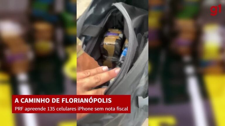 Embalados como droga, 135 iPhones de descaminho são apreendidos a caminho de Florianópolis