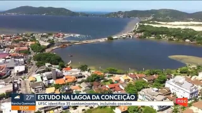 Lagoa da Conceição, em Florianópolis, tem concentração de cocaína entre as mais altas do mundo | Santa Catarina