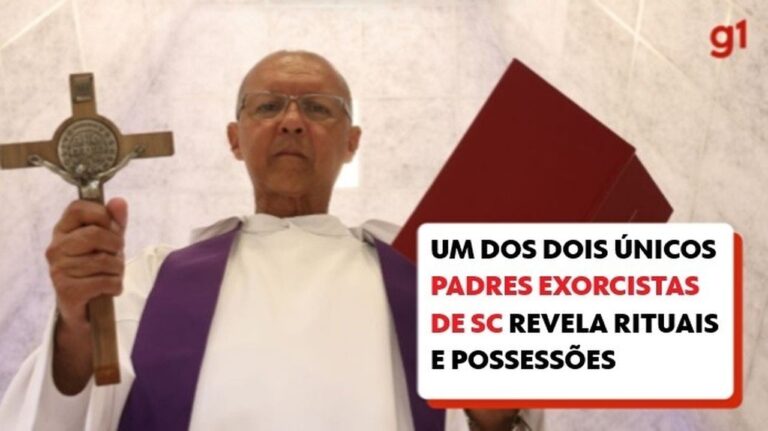 Um dos dois únicos padres exorcistas de SC relata possessões e rituais: 'Ele entra e sai calado'