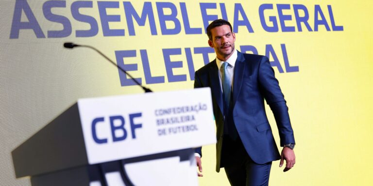 Candidato único, Samir Xaud é eleito presidente da CBF