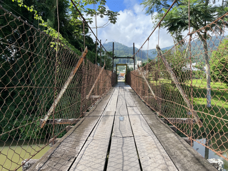 Interdição da ponte pênsil Pedro Picolli na próxima segunda-feira (18)