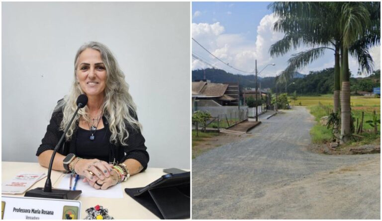 Vereadora solicita projeto de pavimentação de rua no Bairro Rio Branco