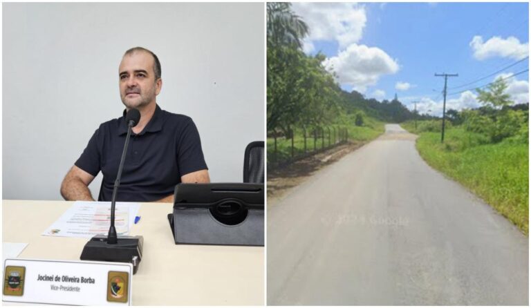 Vereador solicita construção de acostamento da Rua Lourival José da Silva