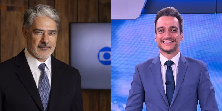 Bonner se despede do Jornal Nacional e faz jaraguaense assumir telejornal na Globo