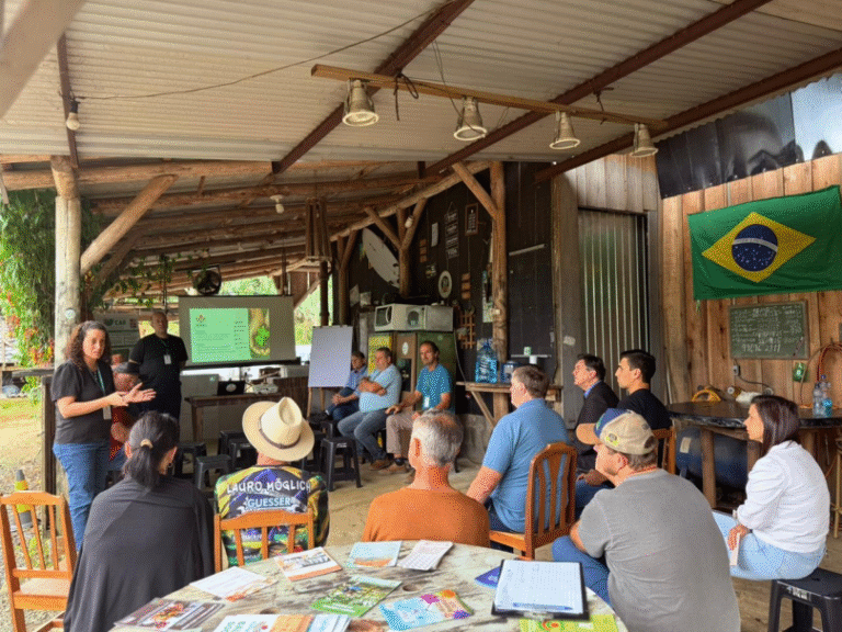 Bananicultores participam de oficina com a Epagri em Guaramirim