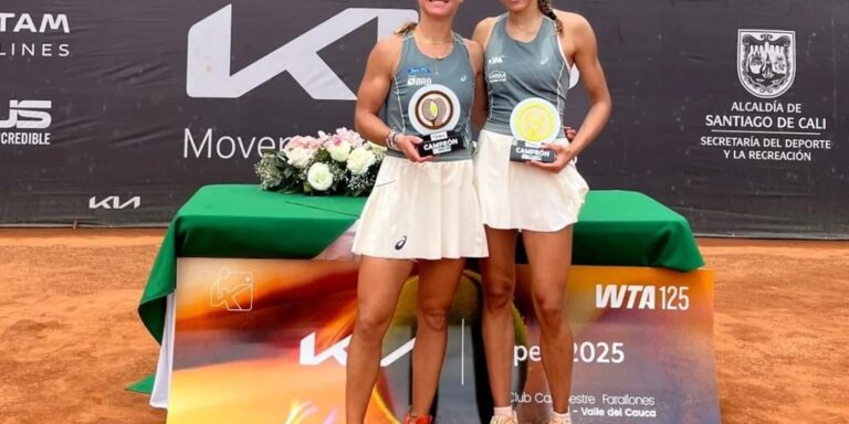 Laura Pigossi e Ana Candiotto são campeãs do WTA 125 de Cali