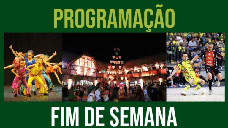 Confira a agenda de fim de semana em Jaraguá do Sul – 07 a 09/11