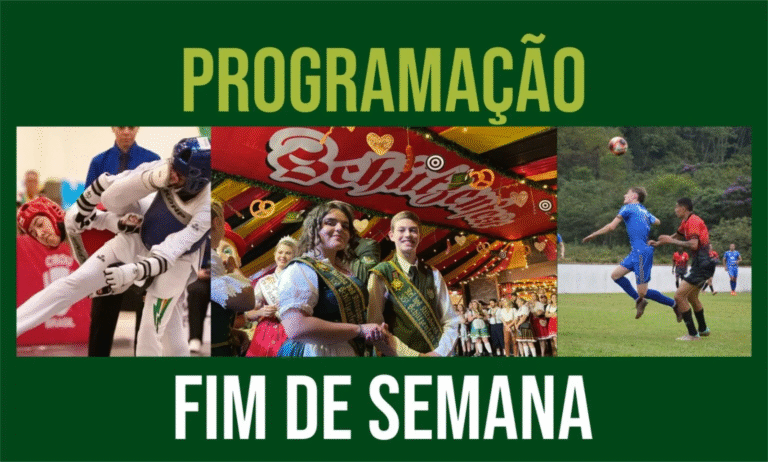 Confira a agenda de Jaraguá do Sul – 14 a 16/11