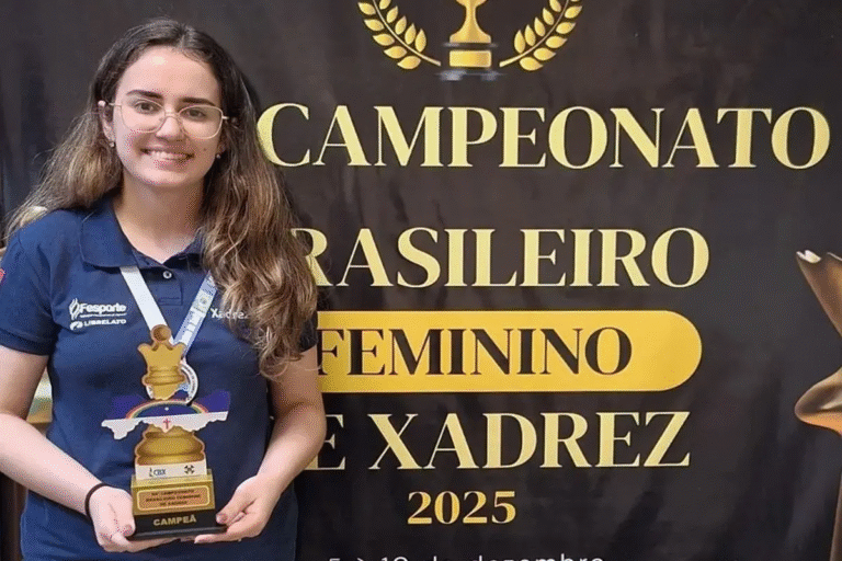 Jaraguá do Sul brilha no Brasileiro Feminino de Xadrez com título nacional e vaga olímpica