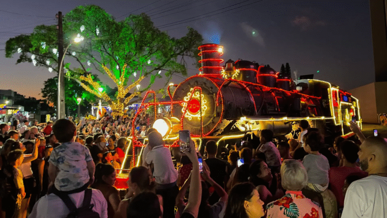 Natal de muita luz e atrações neste mês em Jaraguá do Sul