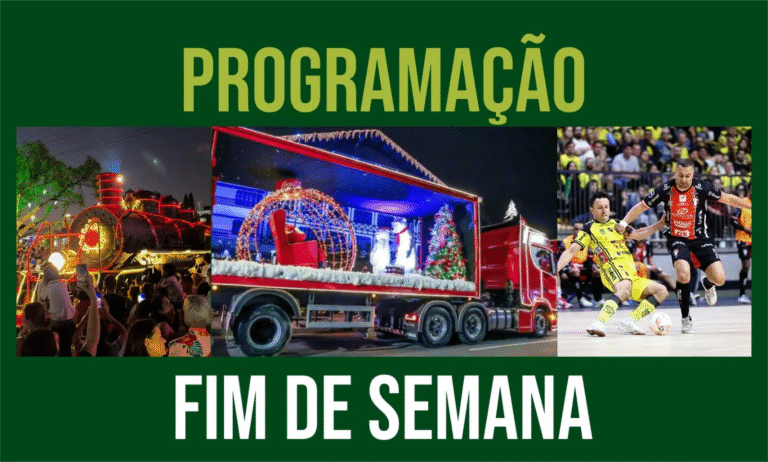 Confira a agenda de fim de semana em Jaraguá do Sul – 19 a 22/12