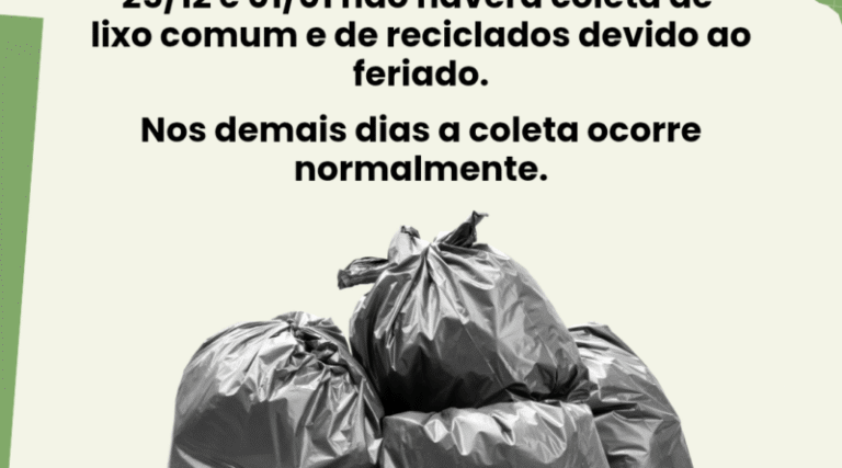 Comunicado Importante – Coleta de Lixo