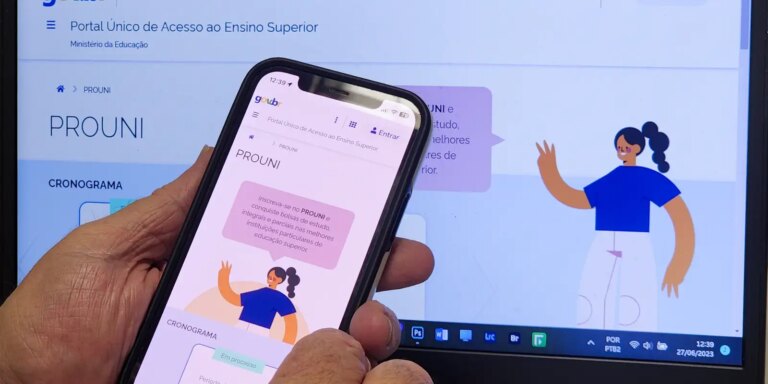 Prouni 2026: prazo de inscrição para 1º semestre termina nesta quinta