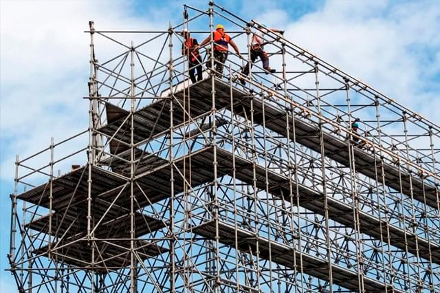 Suspeita de receptação de andaimes mobiliza PM em Jaraguá do Sul
