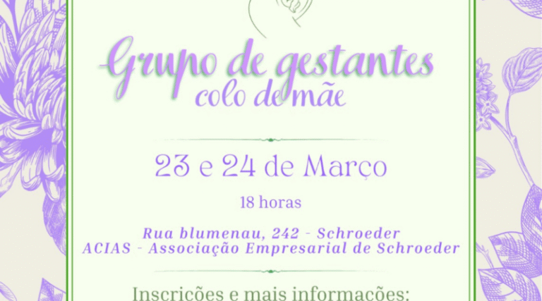 Grupo de Gestantes “Colo de Mãe” promove orientação e acolhimento para futuras famílias em Schroeder