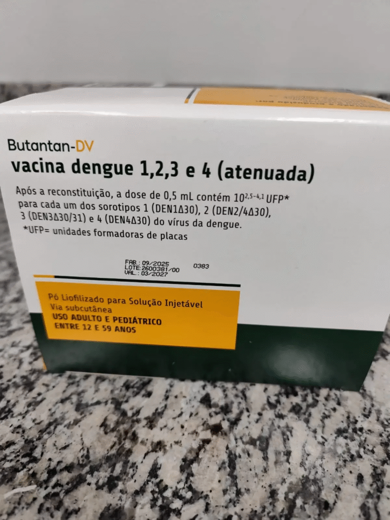 Jaraguá do Sul inicia vacinação contra a dengue com imunizante do Butantan