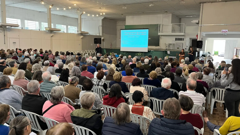Palestra abordou maneiras para um “envelhecer saudável”
