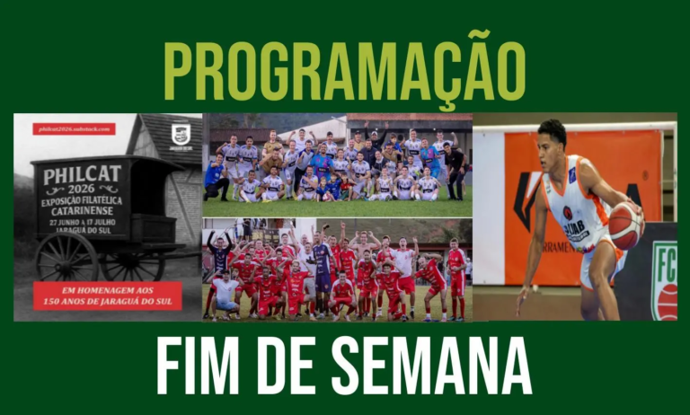 Confira a agenda de fim de semana em Jaraguá do Sul – 26 a 28/06