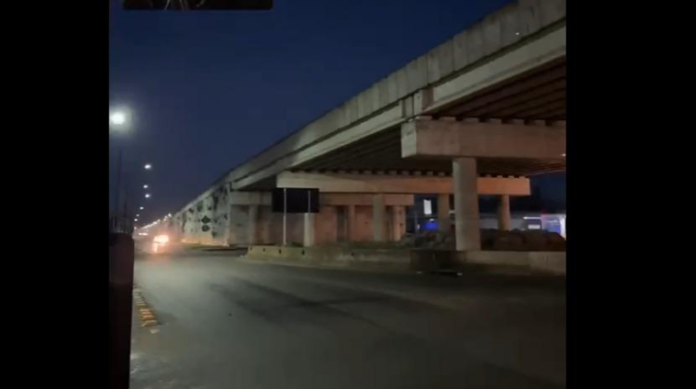 Vereadora pede melhoria na iluminação do viaduto na BR-280