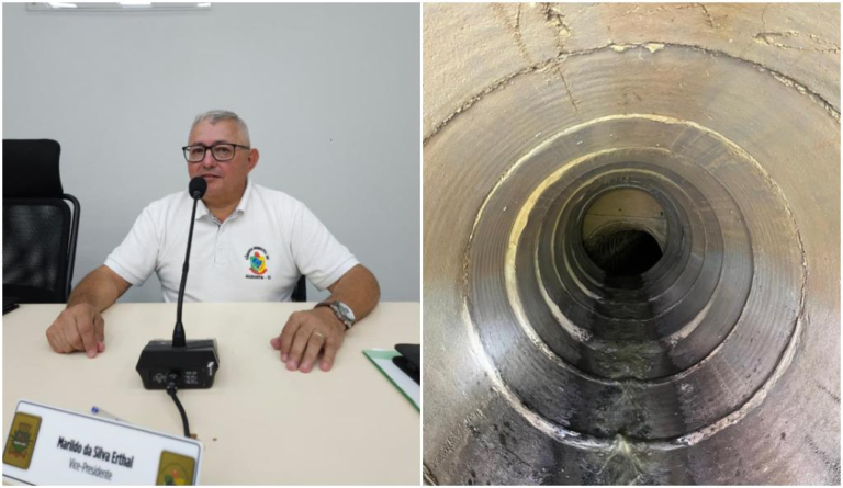 Vereador de Guaramirim propõe instalação de tubulação para escoamento das águas do Rio Defuntinho