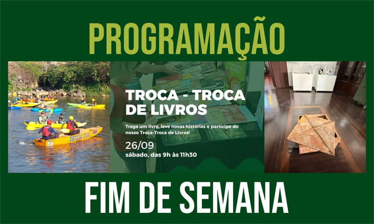 Confira a agenda de fim de semana em Jaraguá do Sul – 25 a 27/09